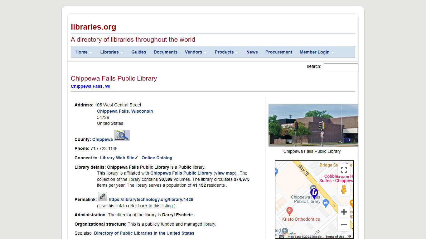 Chippewa Falls Public Library -- Chippewa Falls Public Library